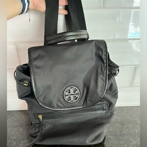 Tory Burch black backpack